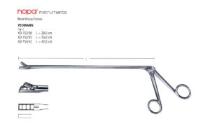 KD 753/28 Биопсийные щипцы YEOMANN Fig.3, 28 см