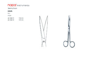 AC 046/13 Ножницы операционные прямые GRAZIL Fig.3