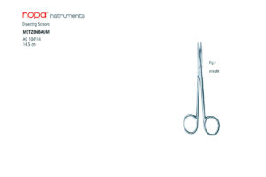AC 104/14 Ножницы рассекающие прямые METZENBAUM Fig.3 14,5 см
