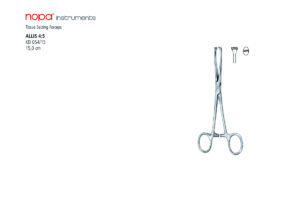 KD 054/15 Щипцы для захвата тканей ALLIS 4:5