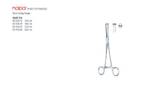 KD 055/15 Щипцы для захвата тканей ALLIS 5:6